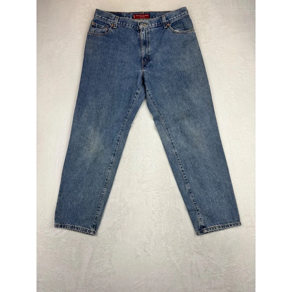 Levi's 550 Men's 32x28 Vintage **Tag Verified w/pics** jeans Blue Denim